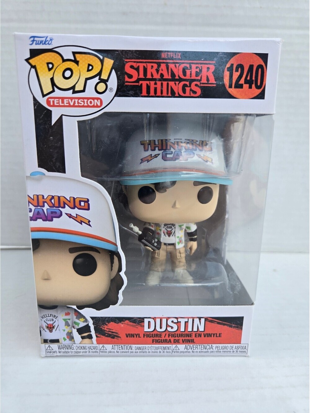Funko Pop! Television Stranger Things Dustin #1240 Vinyl Collectible Figure with